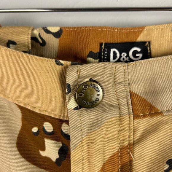 D&G Dolce & Gabbana Desert Camouflage Cargo Pants - IT 40 - Picture 4 of 14
